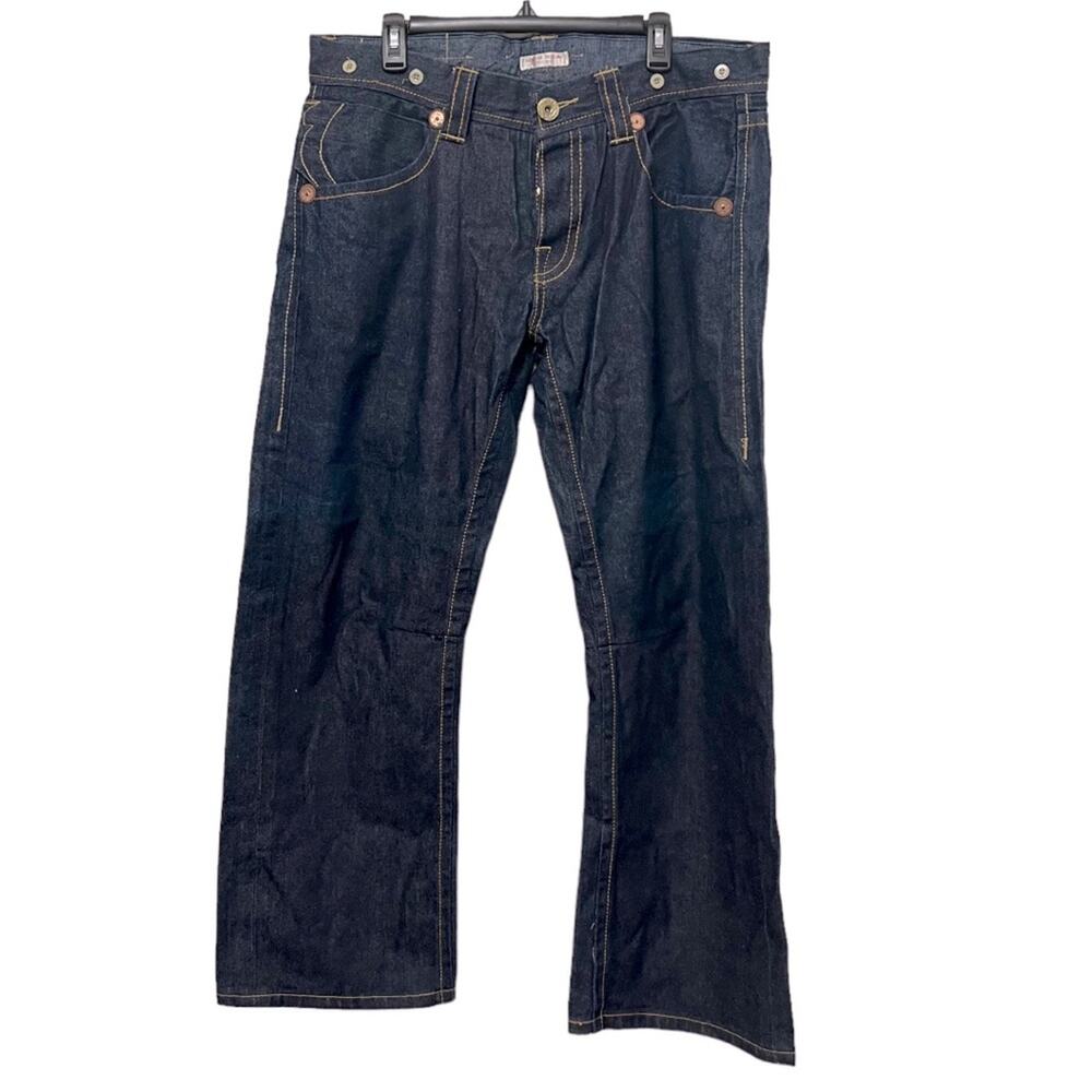 True Religion Limited Edition Button Fly Horseshoe Back Pockets Jean Men Size 36